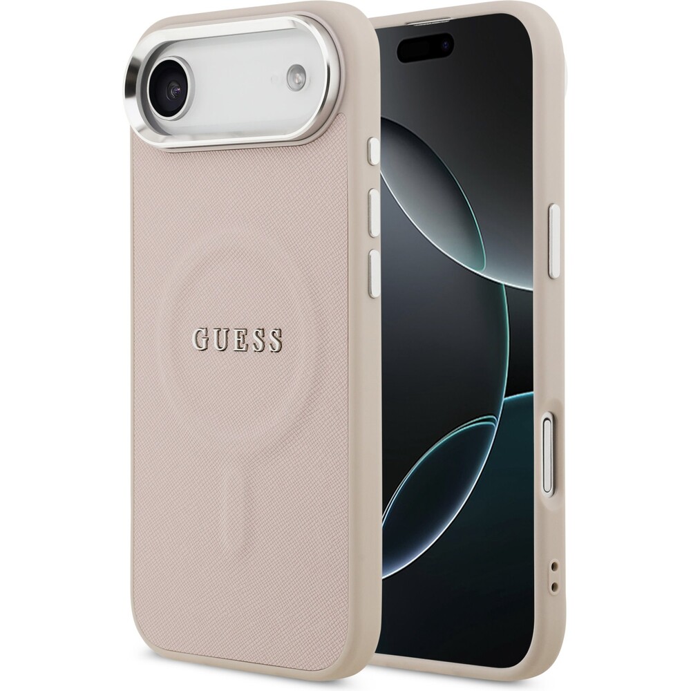 Guess-PU-Saffiano-MagSafe-kryt-iPhone-Air-ruzovy