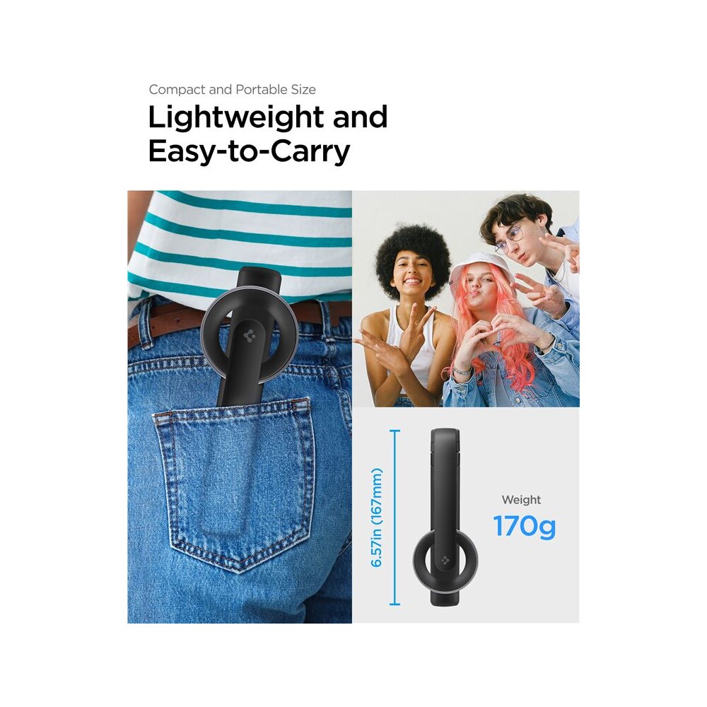 Spigen-MagSafe-Tripod-Selfie-Stick-cerna