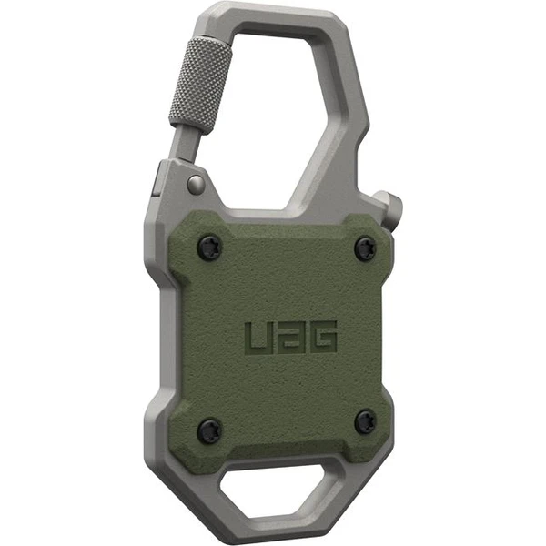 UAG-Monarch-AirTag-Carabiner-pouzdro-pro-AirTag-lokator-olivove-zelene