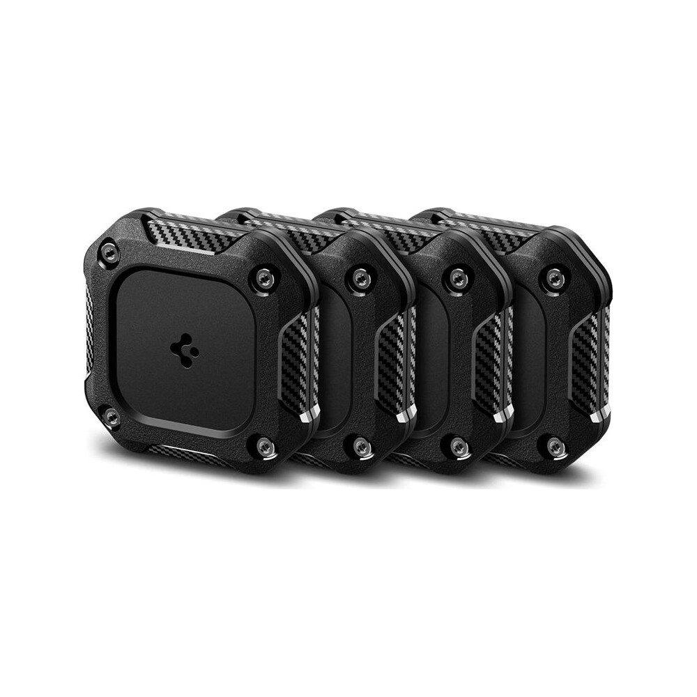 Spigen-Tough-Armor-IP67-vodeodolne-pouzdro-pro-Apple-AirTag-black-4-ks-