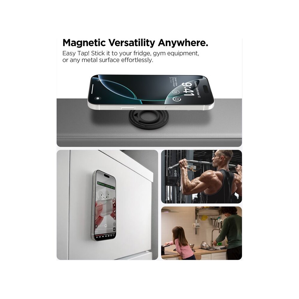 Spigen-Dual-Pop-MagSafe-Holder-drzak-na-telefon-cerny