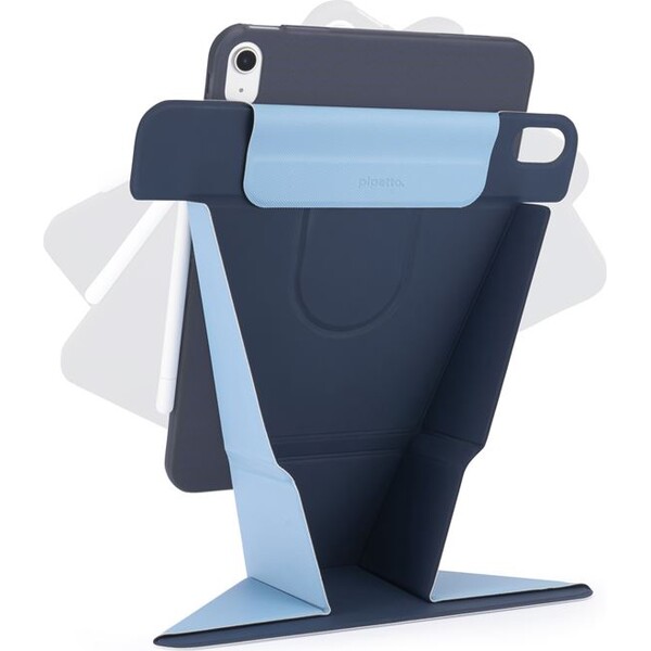 Pipetto-Origami-No6-Stand-pouzdro-iPad-Air-13-2026-2025-2024-tmave-modre
