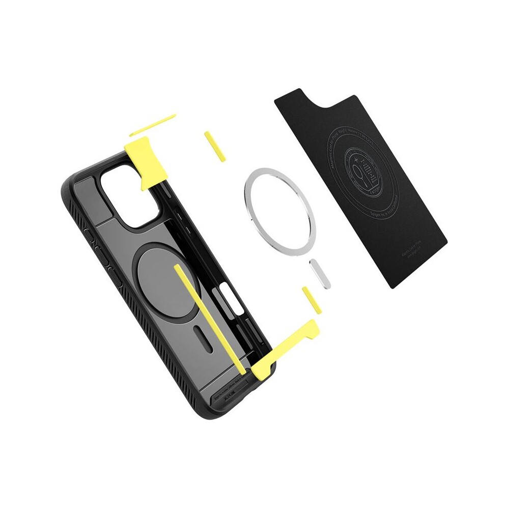 Spigen-Rugged-Armor-MagSafe-kryt-iPhone-16-Pro-matte-black