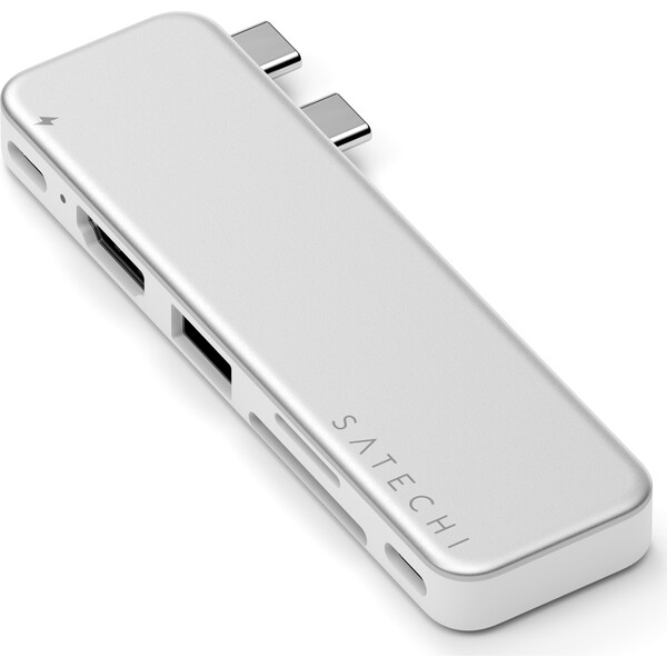 Satechi-USB-C-Snap-Hub-MacBook-Neo-stribrny