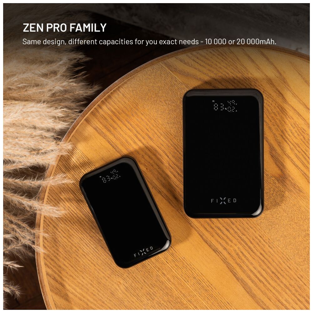 FIXED-Zen-10-Pro-powerbanka-s-LCD-displejem-30W-10-000-mAh-cerna