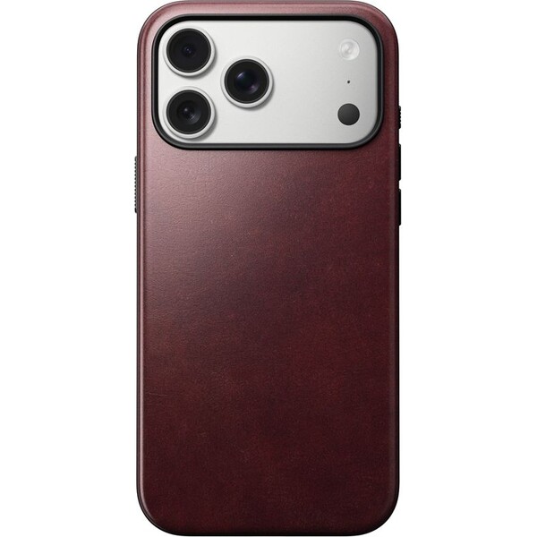 Nomad-Modern-Leather-Case-Horween-MagSafe-kozeny-kryt-iPhone-17-Pro-Max-Burgundy