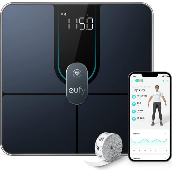 Anker-eufy-P2-Pro-chytra-osobni-vaha-cerna