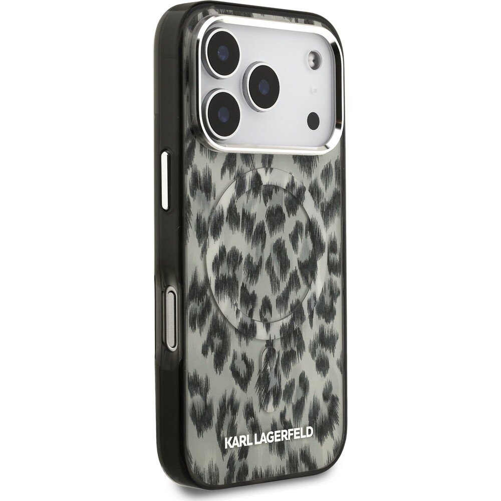 Karl-Lagerfeld-IML-Leopard-MagSafe-kryt-iPhone-17-Pro-hnedy