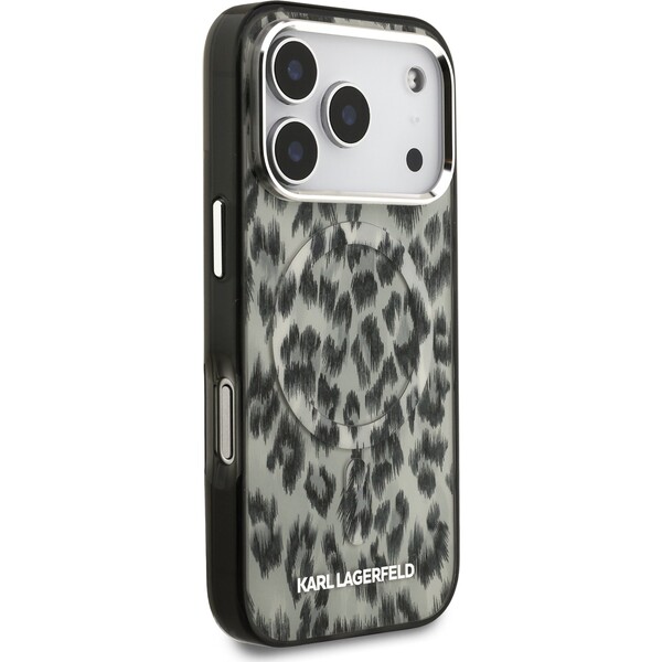 Karl-Lagerfeld-IML-Leopard-MagSafe-kryt-iPhone-17-Pro-hnedy