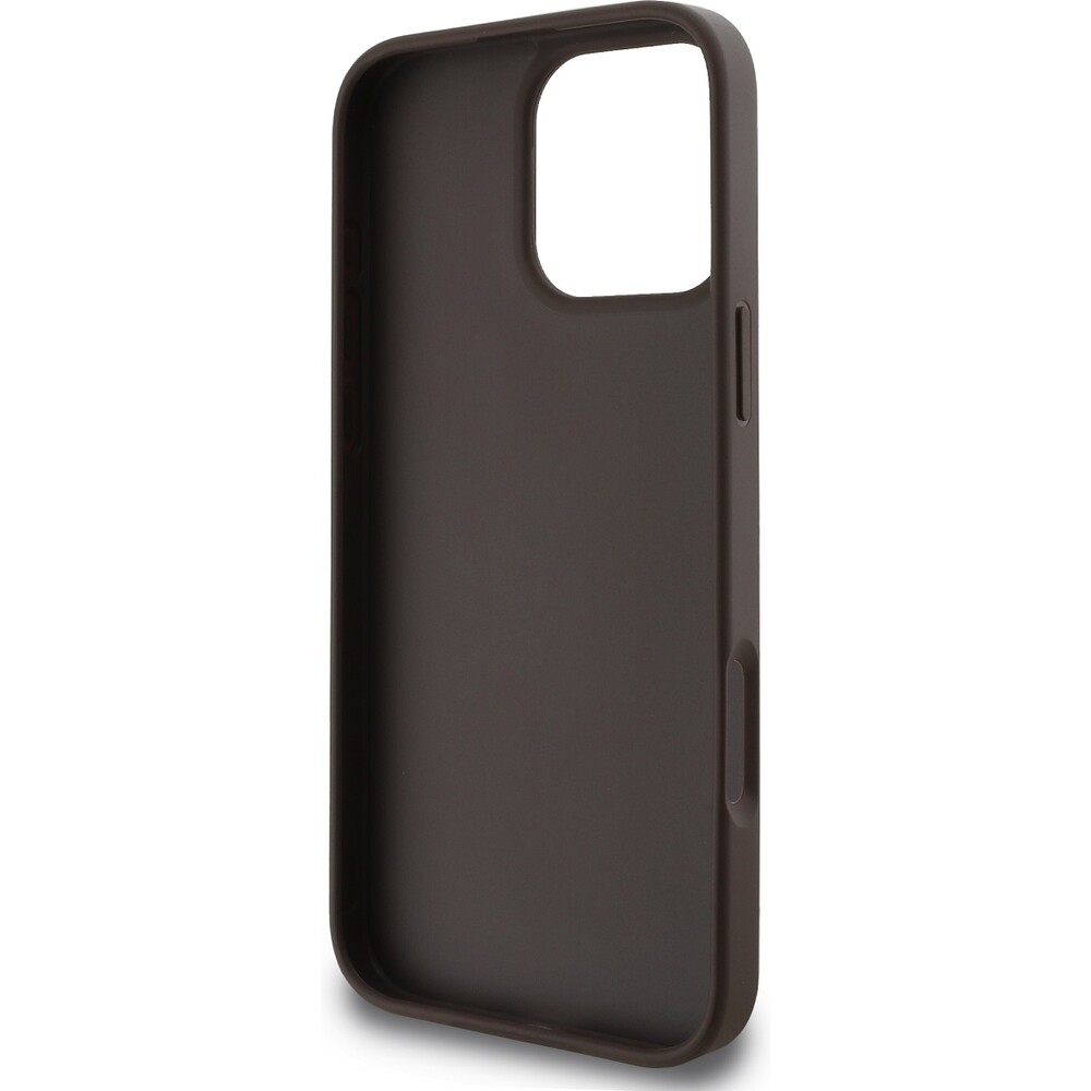 Guess-PU-4G-Metal-Logo-kryt-pro-iPhone-16-Pro-Max-hnedy