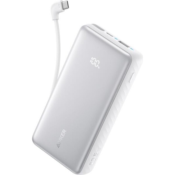Anker-Zolo-powerbanka-10000mAh-22-5W-s-kabelem-USB-C-bila