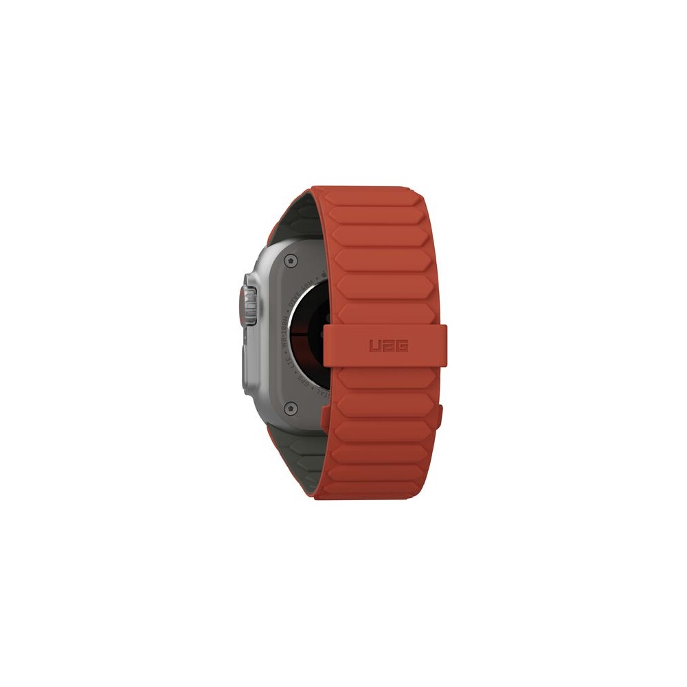 UAG-Pathfinder-reminek-Apple-Watch-49-46-45-44-42mm-olivovy-oranzovy
