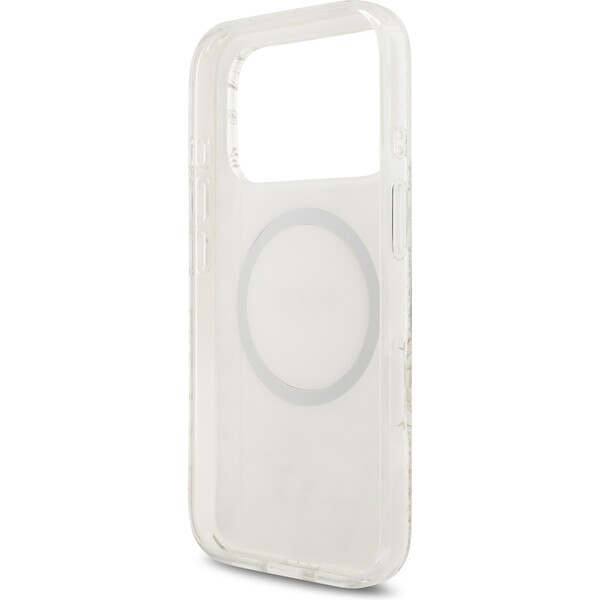 Guess-IML-Flowers-Allover-Strap-MagSafe-kryt-iPhone-17-Pro-bily