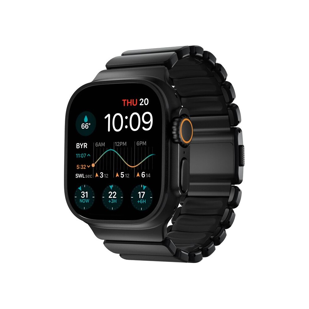 Nomad-Stratos-Band-FKM-reminek-Apple-Watch-45-46-49mm-Black-Titanium-Black