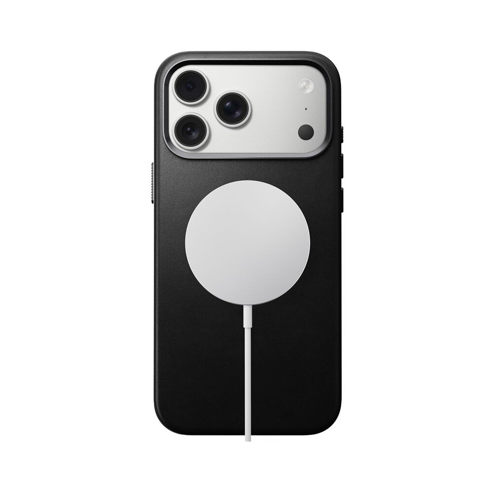 Nomad-Traditional-Leather-Case-MagSafe-kozeny-kryt-iPhone-17-Pro-Max-Black