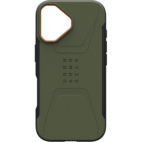 UAG-Civilian-Magsafe-kryt-iPhone-17-zeleny-oranzovy