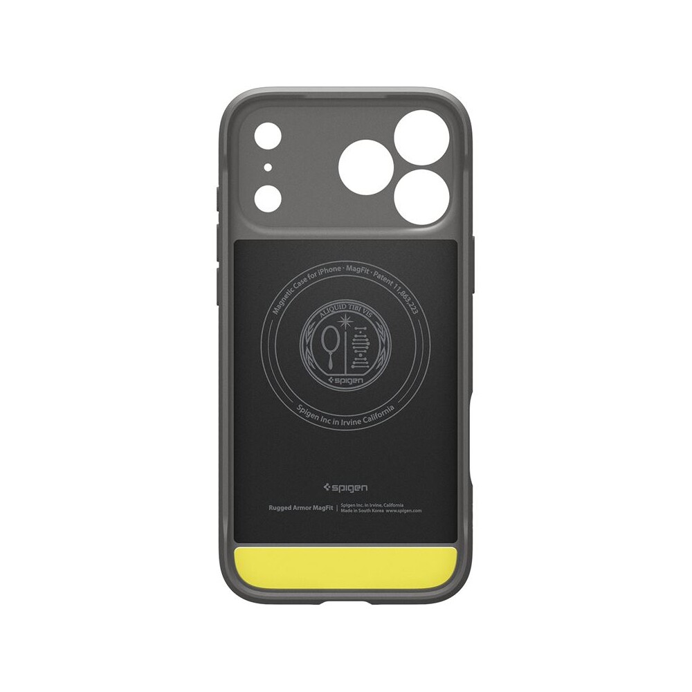 Spigen-Rugged-Armor-MagSafe-kryt-iPhone-17-Pro-Max-gray