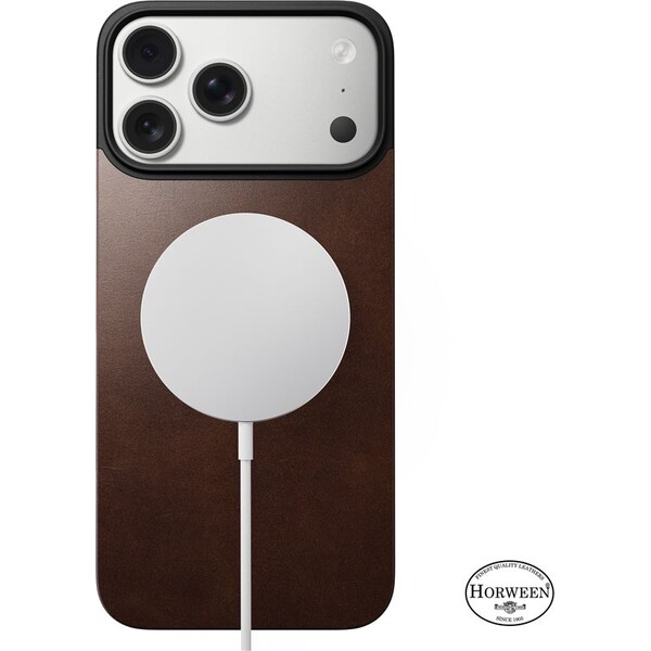 Nomad-Magnetic-Leather-Back-Horween-Magsafe-kozeny-kryt-iPhone-17-Pro-Max-Rustic-Brown