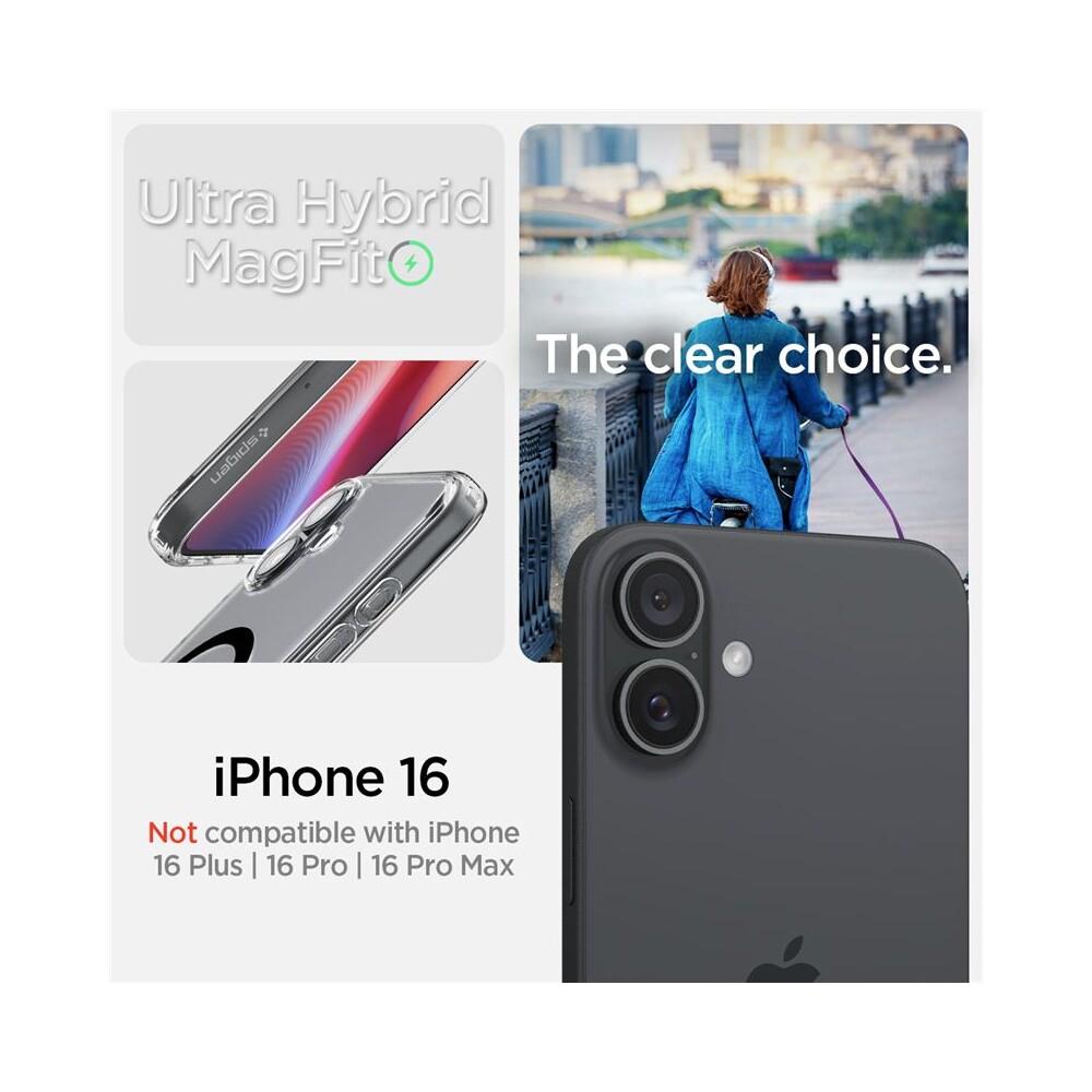Spigen-Ultra-Hybrid-MagSafe-kryt-iPhone-16-black