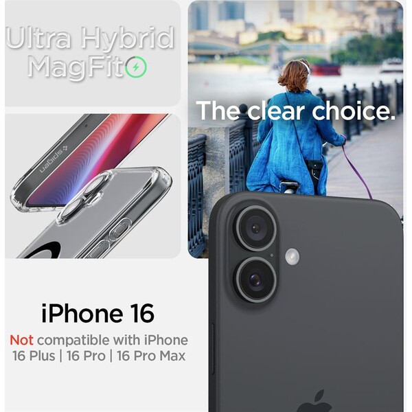 Spigen-Ultra-Hybrid-MagSafe-kryt-iPhone-16-black