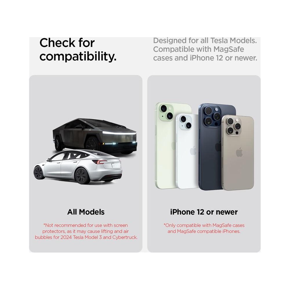 Spigen-Tesla-TapLock-MagSafe-Car-Mount-Charger-Qi2-drzak-s-nabijenim-cerny