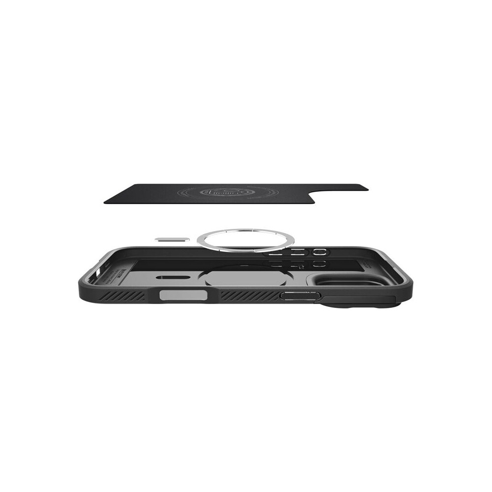 Spigen-Optik-Armor-MagSafe-kryt-iPhone-16-Pro-Max-black