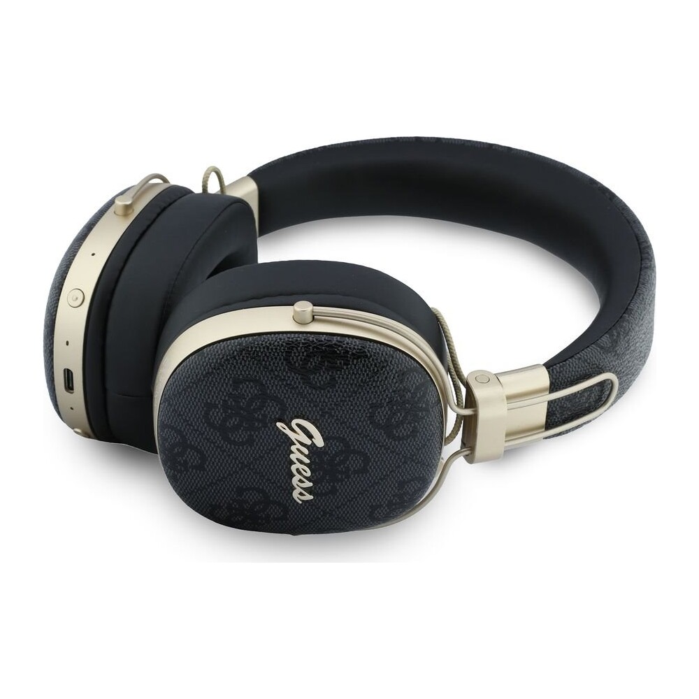 Guess-4G-Metal-Script-Logo-ENC-bezdratova-sluchatka-cerna