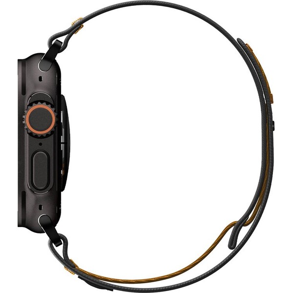 Spigen-Athlex-Air-2-Active-reminek-Apple-Watch-49-46-45-44mm-cerny-oranzovy
