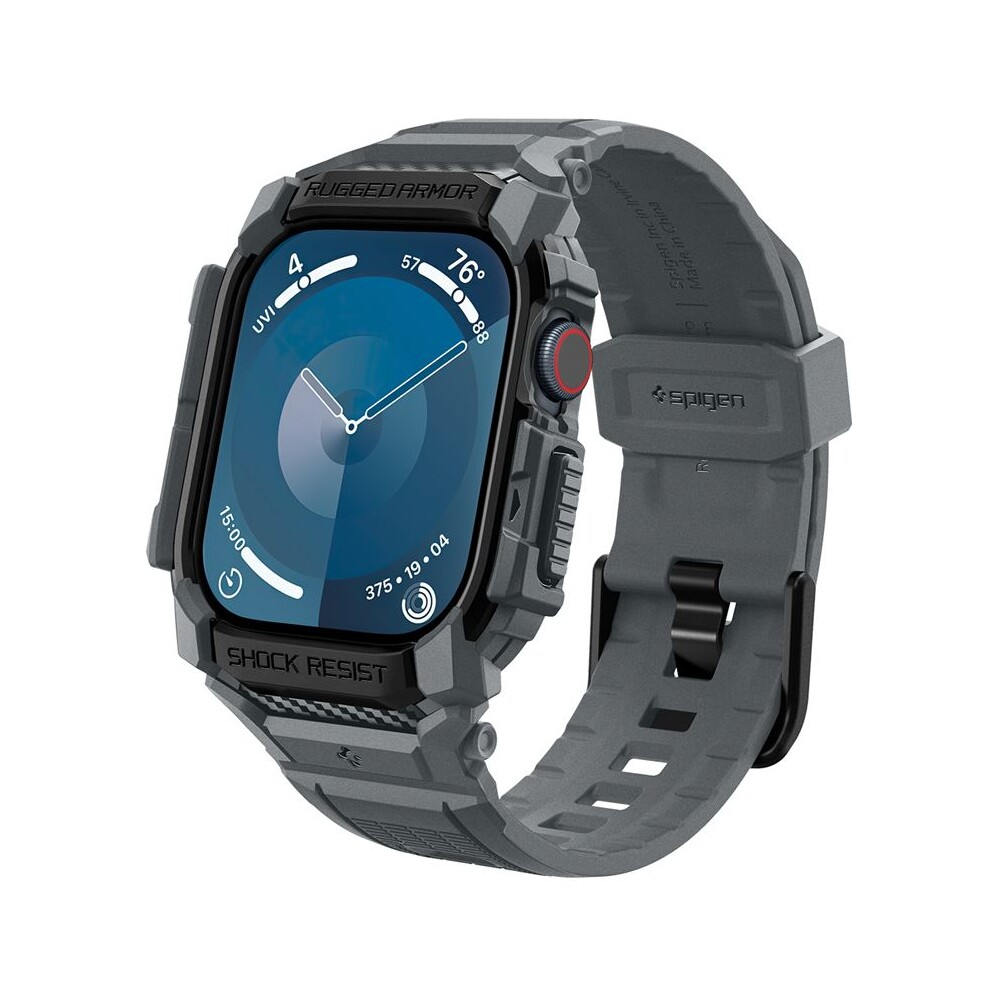 Spigen-Rugged-Armor-Pro-reminek-s-pouzdrem-Apple-Watch-10-11-46mm-sedy