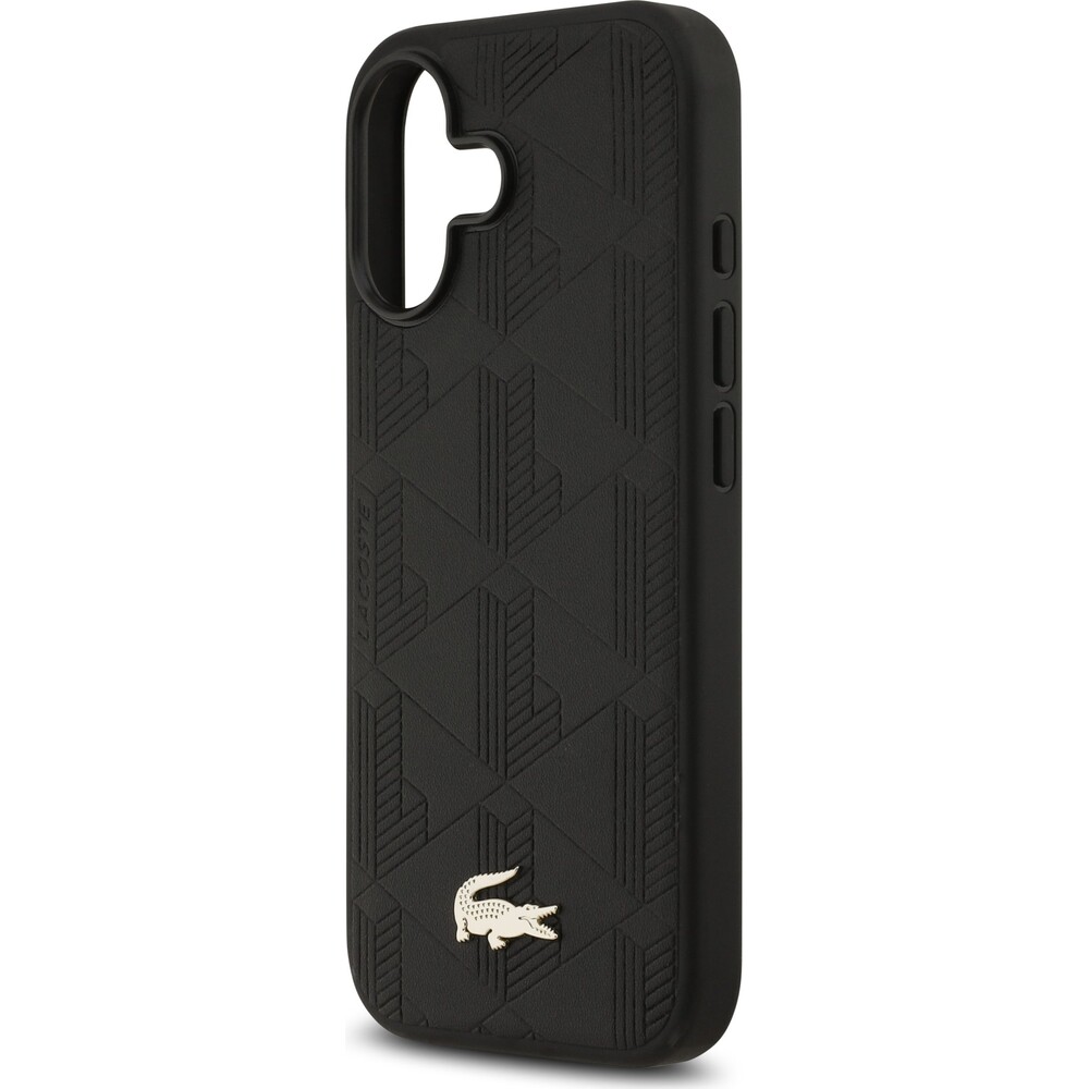Lacoste-PU-Nomogramme-Gold-Logo-MagSafe-kryt-iPhone-17-cerny
