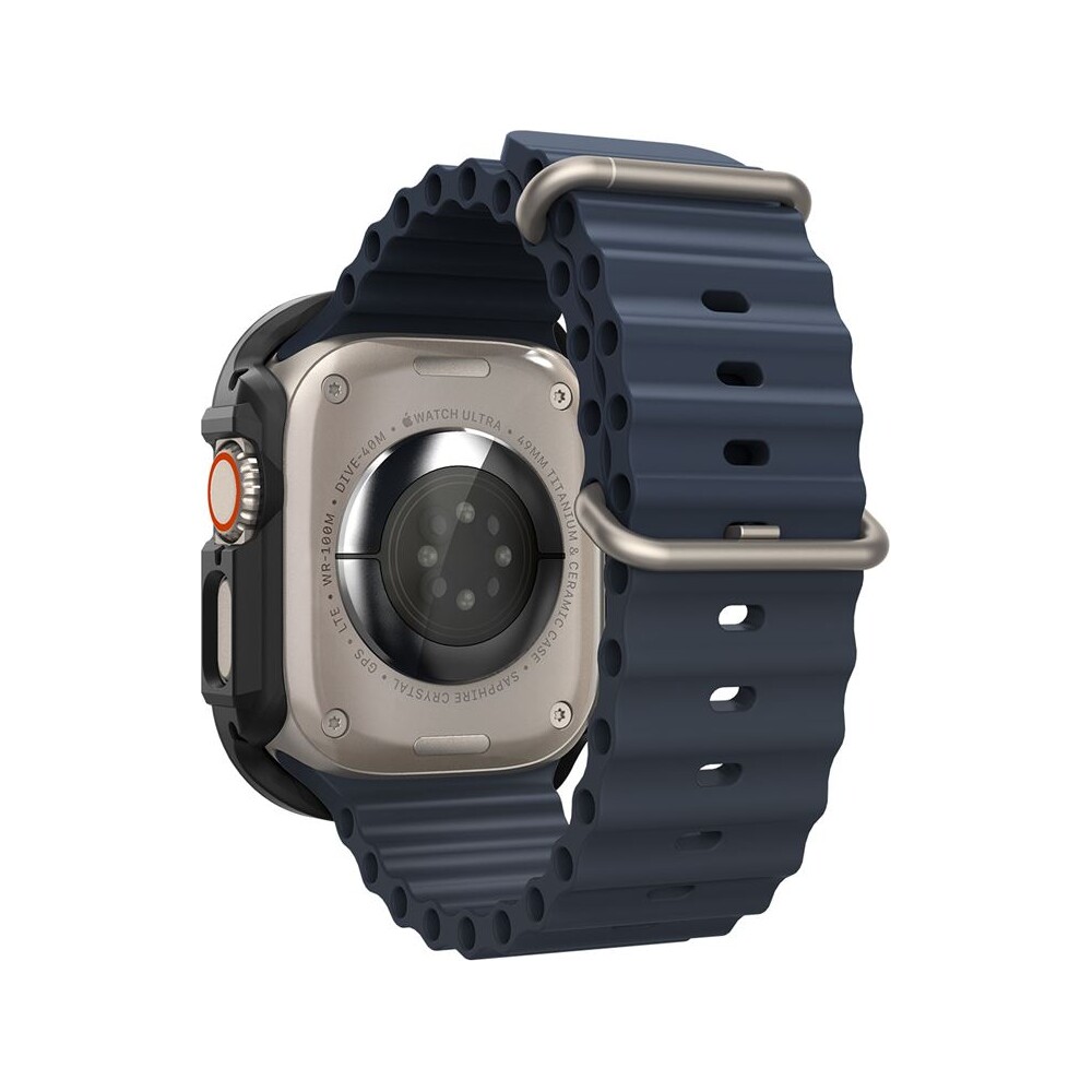 Spigen-Lock-Fit-kryt-Apple-Watch-Ultra-3-2-1-49mm-cerny