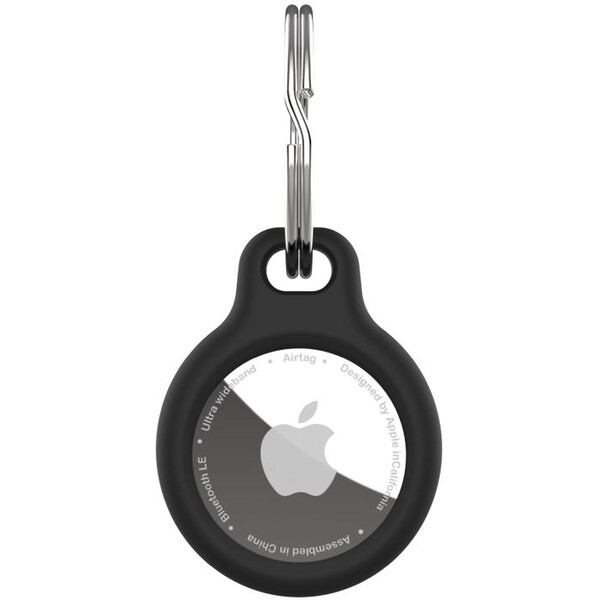 FIXED-Silky-silikonove-pouzdro-Apple-AirTag-cerne