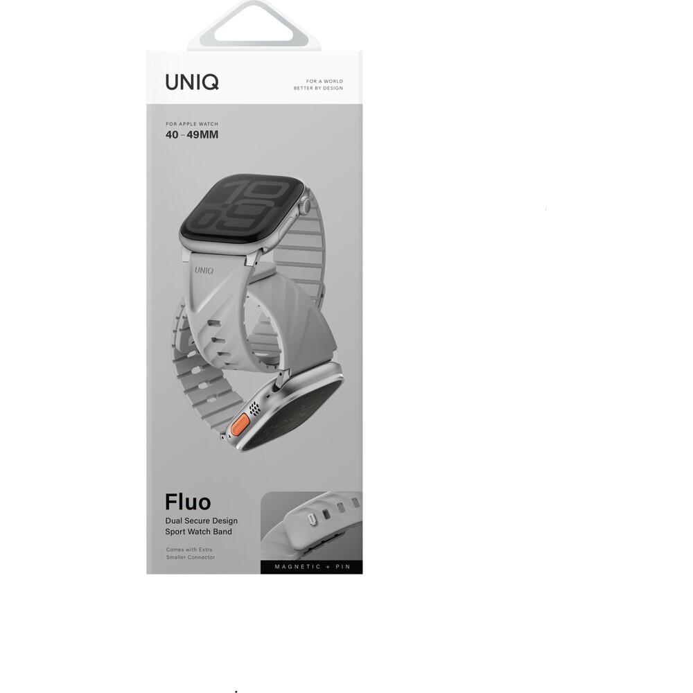 UNIQ-Fluo-Magneticky-reminek-pro-Apple-Watch-49-40mm-Mist-Grey
