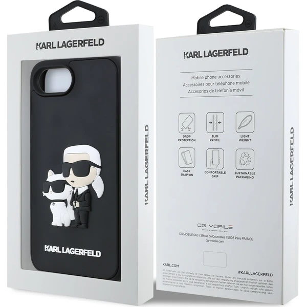 Karl-Lagerfeld-3D-Rubber-Karl-and-Choupette-kryt-iPhone-17e-16e-cerny