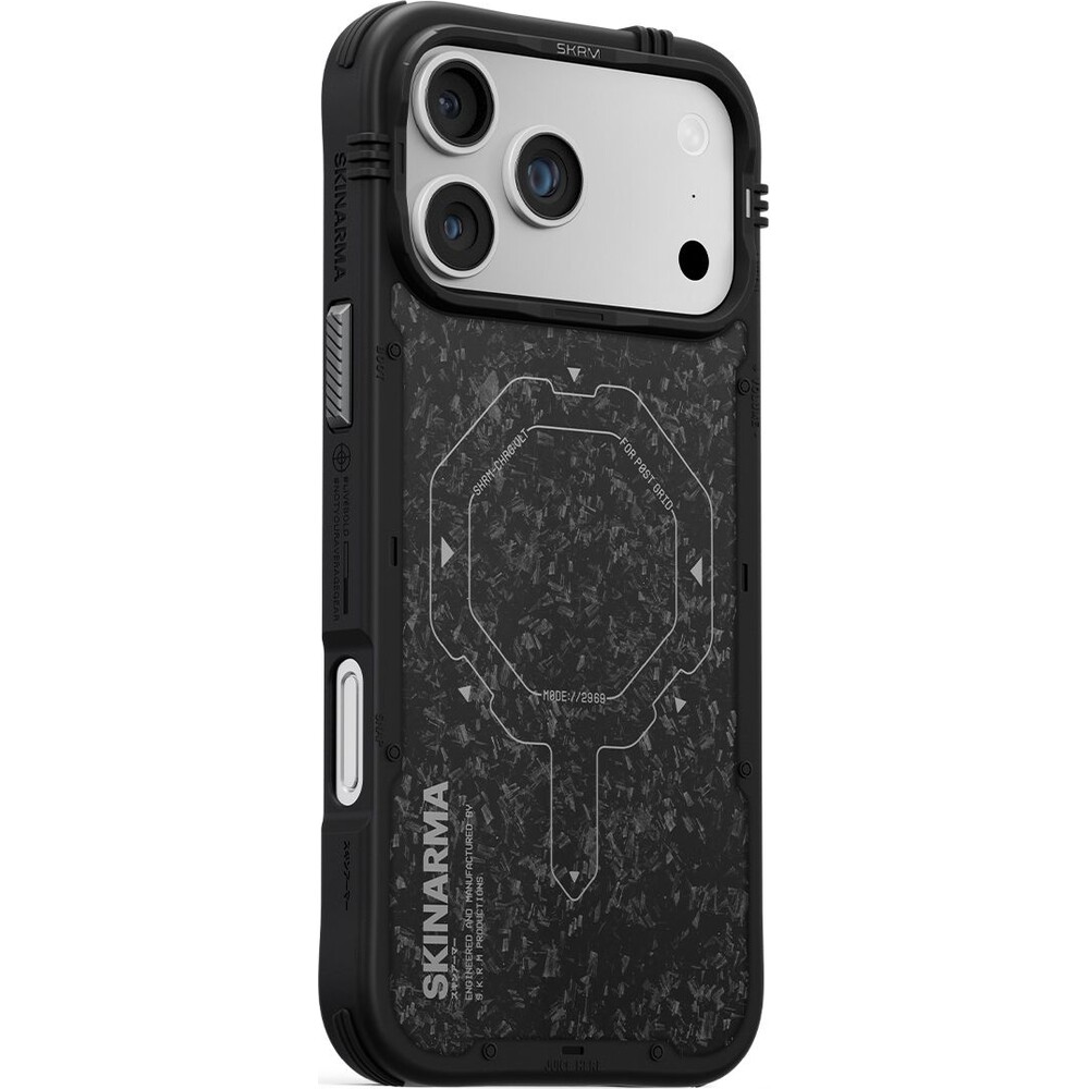 SKINARMA-Vektor-Mag-Charge-MagSafe-kryt-iPhone-17-Pro-Max-Onyx