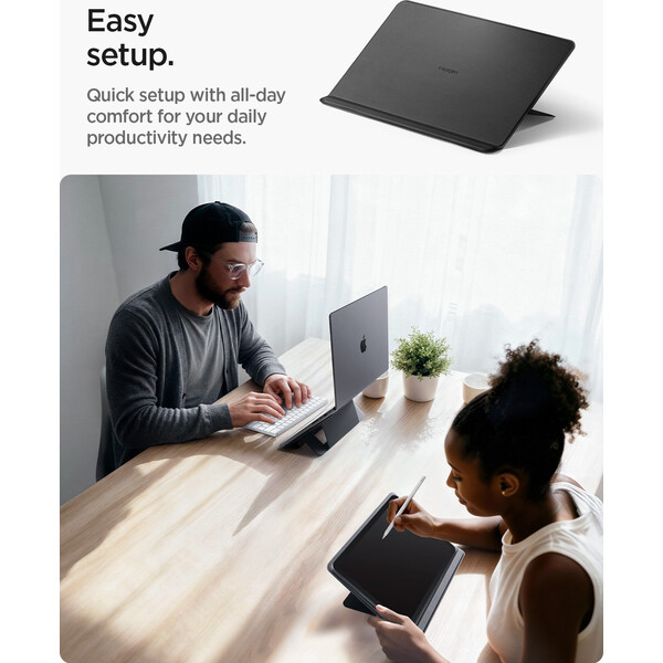 Spigen-Slim-Fold-Laptop-Stand-LD201-S7-stojanek-cerny