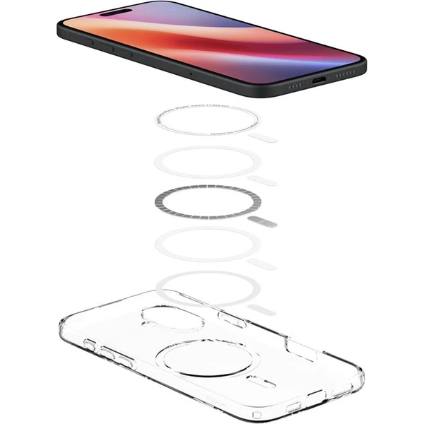 Spigen-Crystal-Flex-MagSafe-kryt-iPhone-16-crystal-clear