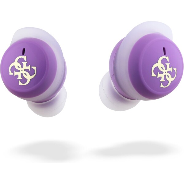 Guess-4G-Logo-Mini-TWS-bezdratova-sluchatka-fialova