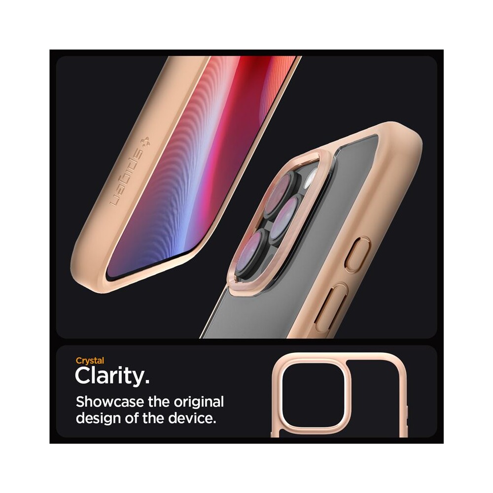 Spigen-Ultra-Hybrid-kryt-iPhone-16-Pro-rose-titanium
