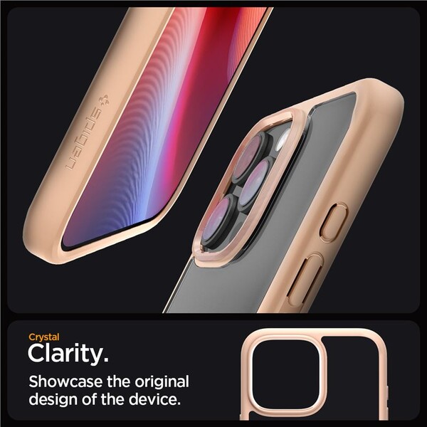Spigen-Ultra-Hybrid-kryt-iPhone-16-Pro-rose-titanium
