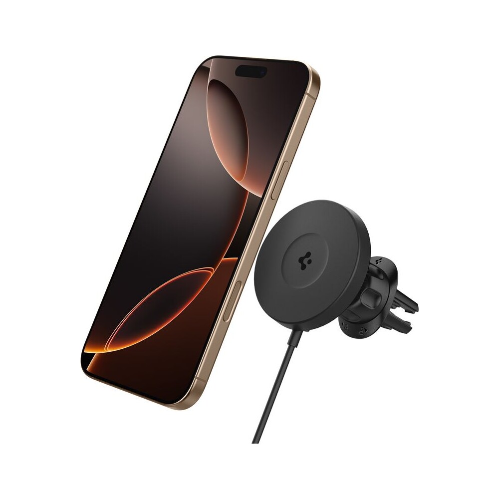 Spigen-OneTap-Pro-4-Airvent-Qi2-MagSafe-drzak-do-mrizky-ventilace-s-nabijenim