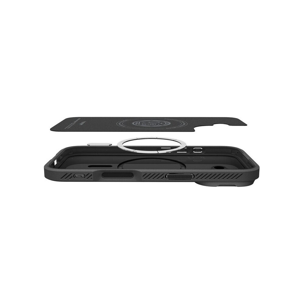 Spigen-Optik-Armor-MagSafe-kryt-iPhone-17-black