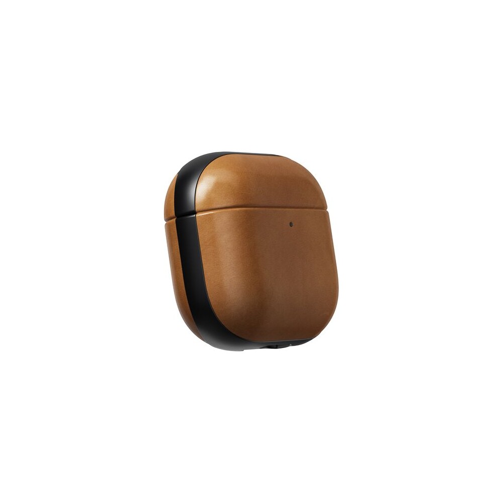 Nomad-Modern-Leather-pouzdro-Apple-Airpods-4-hnede