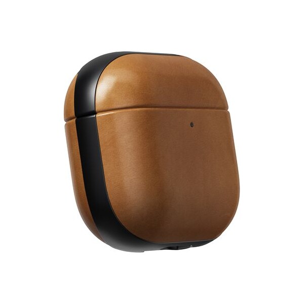 Nomad-Modern-Leather-pouzdro-Apple-Airpods-4-hnede