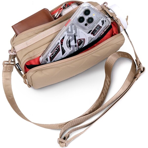SKINARMA-Bottle-Sacoche-Bag-Juno-crossbody-taska-bezova