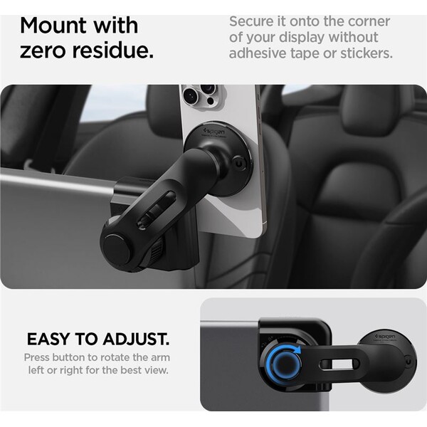 Spigen-Tesla-TapLock-MagSafe-Car-Mount-Holder-drzak-na-obrazovku-cerny