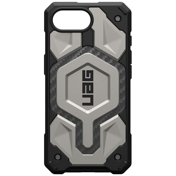 UAG-Monarch-Pro-MagSafe-kryt-iPhone-17e-16e-titanovy