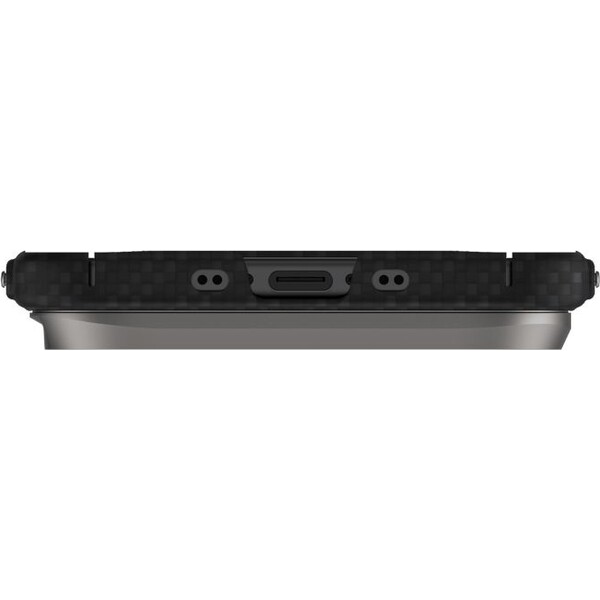 UNIQ-Keva-Edge-MagClick-MagSafe-kryt-iPhone-Air-Carbon-Black