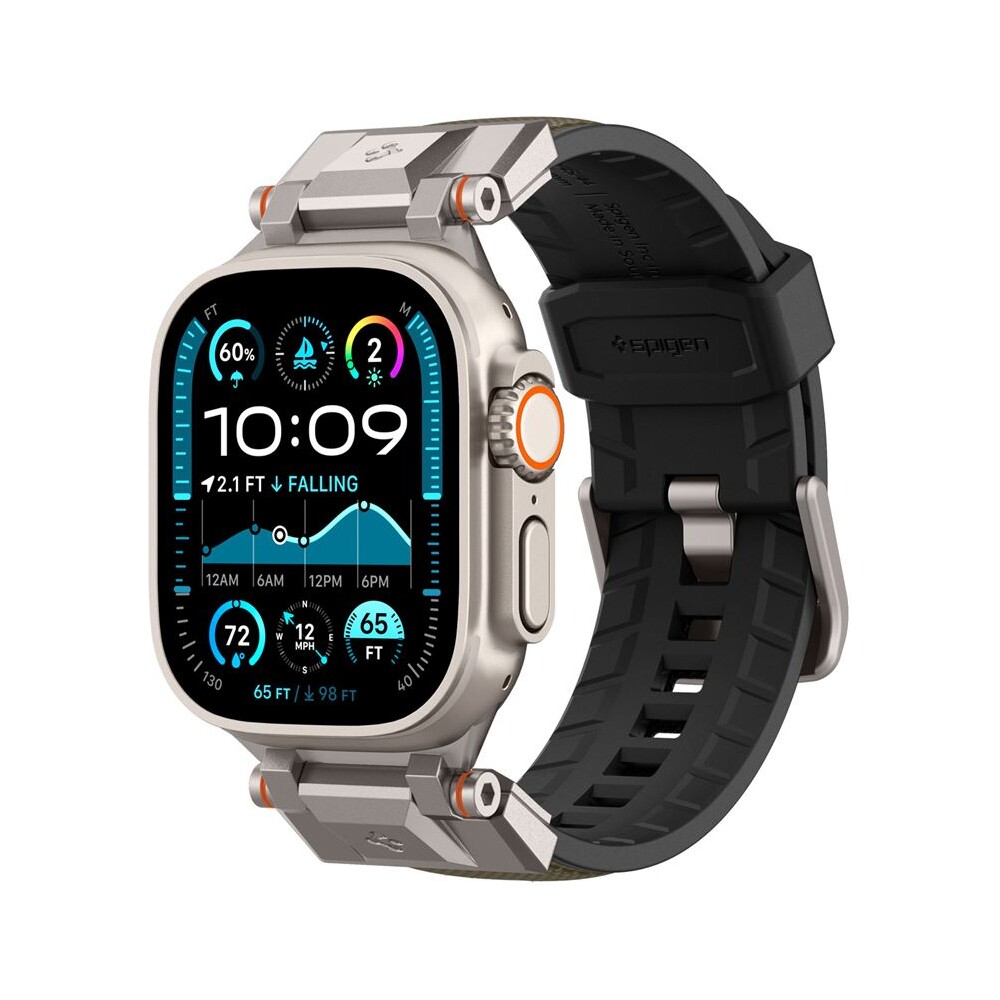 Spigen-DuraPro-Armor-reminek-Apple-Watch-Ultra-49-46-45-44-42mm-tmave-zeleny