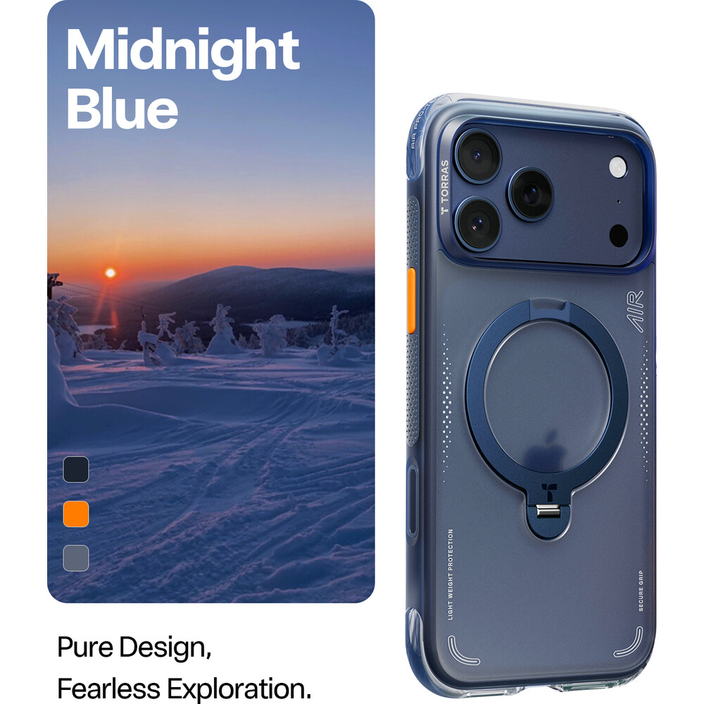 Torras-Ostand-Q3-Air-MagSafe-kryt-iPhone-17-Pro-midnight-blue